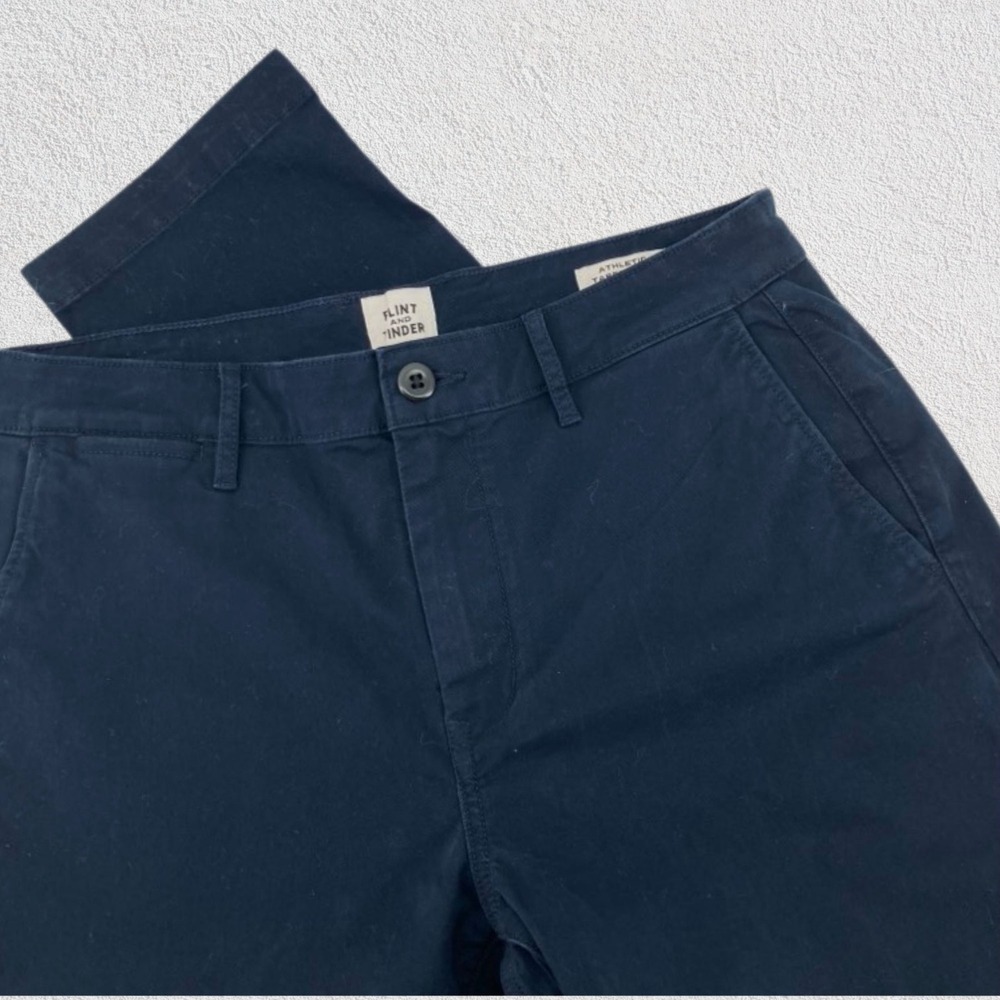 Flint and‎ Tinder Men 365 5 Pocket Pant Navy 32x32 Athletic Tapered Huckberry